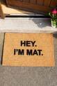 Килимок Artsy Doormats Quirky Collection бежевий TYPO.IMMAT