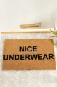 Artsy Doormats pres Quirky Collection TYPO.NICEUNDERWEAR bej AA00