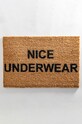 Living și dormitor Artsy Doormats pres Quirky Collection TYPO.NICEUNDERWEAR bej
