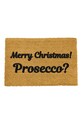Килимок Artsy Doormats Christmas Collection бежевий XMAS.MERRYPROSECCO