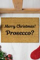 Килимок Artsy Doormats Christmas Collection XMAS.MERRYPROSECCO бежевий AA00