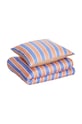 Sada bavlněných povlečení Hübsch Solace Bed Linen 60x63/140x200 cm modrá 061204