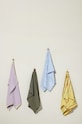 Bucătărie și bar Hübsch prosop de bucătărie din bumbac Herb Tea Towel 221108 violet