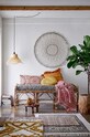Salon i sypialnia Bloomingville narzuta 82046020 czerwony