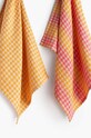 Calma House zestaw ręczników kuchennych Ibiza 50 x 70 cm 2-pack IBIZA.50T.NAR pomarańczowy AA00