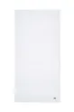 bijela Pamučni ručnik Lacoste 50 x 100 cm Unisex