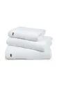 Lacoste ręcznik bawełniany 50 x 100 cm biały