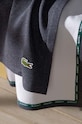 Памучно покривало Lacoste сив 1003467