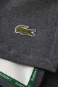 Bavlněný přehoz Lacoste 1003467 šedá