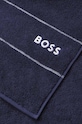 BOSS asciugamano piccolo in cotone 50 x 100 cm blu navy 1011472