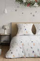 bela Komplet bombažne posteljnine 200x200/80x80 cm