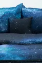 Pamučna jastučnica Foonka Niebo Północne 40x40 cm siva