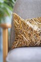 Foonka poduszka wypełniona łuską gryki Słoma 50x30 cm żółty PG.50.S