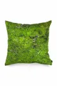 Foonka poduszka wypełniona łuską gryki Mech 40x40 cm zielony