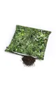 zielony Foonka poduszka wypełniona łuską gryki Alpejska Łąka 40x40 cm Unisex