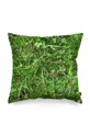 Foonka poduszka wypełniona łuską gryki Alpejska Łąka 40x40 cm zielony