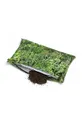 zielony Foonka poduszka wypełniona łuską gryki Alpejska Łąka 50x30 cm Unisex