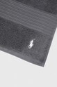 Ralph Lauren duży ręcznik bawełniany Bath Towel Player 1007547 szary AA00