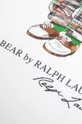 Βαμβακερή μαξιλαροθήκη Ralph Lauren λευκό