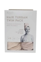 Turban za kosu Danielle Beauty 2-pack šarena