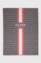 серый Одеяло Guess 150 x 200 cm Unisex