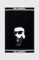 Karl Lagerfeld ręcznik bawełniany czarny 240W3972