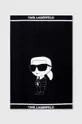 čierna Bavlnený uterák Karl Lagerfeld Unisex
