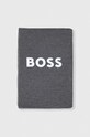 BOSS cearceaf de corp cu elastic 160 x 200 cm gri 958049