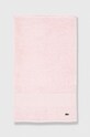 Lacoste ręcznik bawełniany 40 x 60 cm różowy 972194