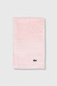 Lacoste ręcznik bawełniany 40 x 60 cm 972194 różowy AA00