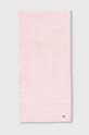 Lacoste ręcznik bawełniany 50 x 100 cm różowy 972195