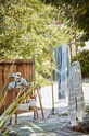 Μεγάλη βαμβακερή πετσέτα Madam Stoltz 100 x 180 cm MAX21.P005B μπλε AA00