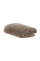 brązowy Bahne mały ręcznik bawełniany Wave 50x100 cm Unisex