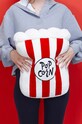Dekoračný vankúš Balvi Popcorn biela 27654