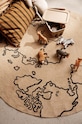 Obývacia izba a spálňa Koberec ferm LIVING Jute 1104263280 béžová