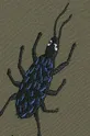 Ozdobný stan ferm LIVING Beetle Embroidery zelená