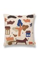 ferm LIVING perna decorativa Village multicolor 1104268265