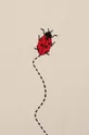 Διακοσμητική σκηνή ferm LIVING Ladybird Embroidery μπεζ