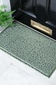 Artsy Doormats zerbino Green Leopard Doormat DMW.GREENLEO.7040 verde AA00