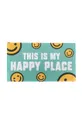 többszínű Artsy Doormats lábtörtlő Happy Place Doormat Uniszex