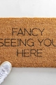 Коврик Artsy Doormats Fancy Seeing You Here жёлтый