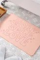 ružová Kúpeľňová predložka Artsy Doormats More Self Love
