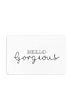 Artsy Doormats covoraș de baie Hello Gorgeous alb BATHW.HELLOGORG