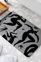 Kúpeľňová predložka Artsy Doormats Abstract Bodies sivá