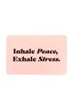 Artsy Doormats mata łazienkowa Inhale Peace Exhale multicolor BATHP.INHALEPEACE