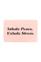 Коврик для ванной Artsy Doormats Inhale Peace Exhale мультиколор BATHP.INHALEPEACE