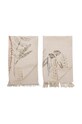 Bavlněná kuchyňská utěrka Bloomingville Bea 2-pack béžová 82062071