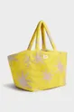 Βαμβακερή τσάντα WOUF Formentera L κίτρινο