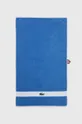 niebieski Lacoste ręcznik L Casual Aérien 55 x 100 cm Unisex