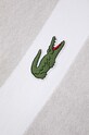 Łazienka Lacoste ręcznik bawełniany L Casual Argent 70 x 140 cm 971933 biały